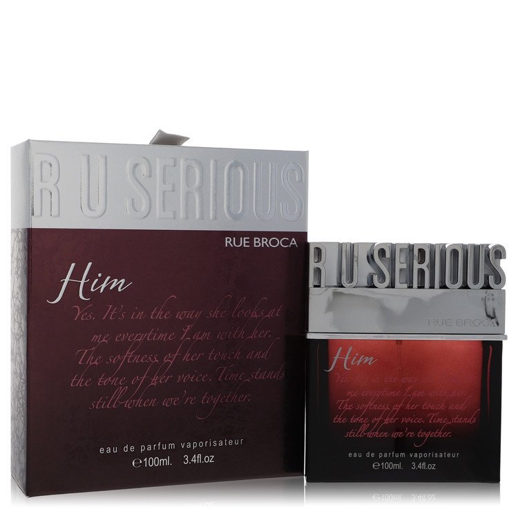 <span class="notranslate">RUE BROCA R U SERIOUS HIM</span> Eau De Parfum 100 ml for Men <span class="notranslate">RUE BROCA R U SERIOUS HIM</span> Eau De Parfum 100 ml for Men