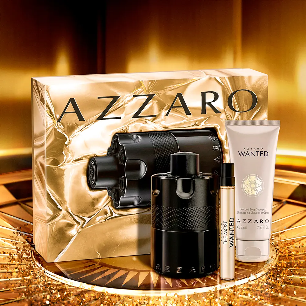 AZZARO THE MOST WANTED set 3 pezzi AZZARO THE MOST WANTED set 3 pezzi