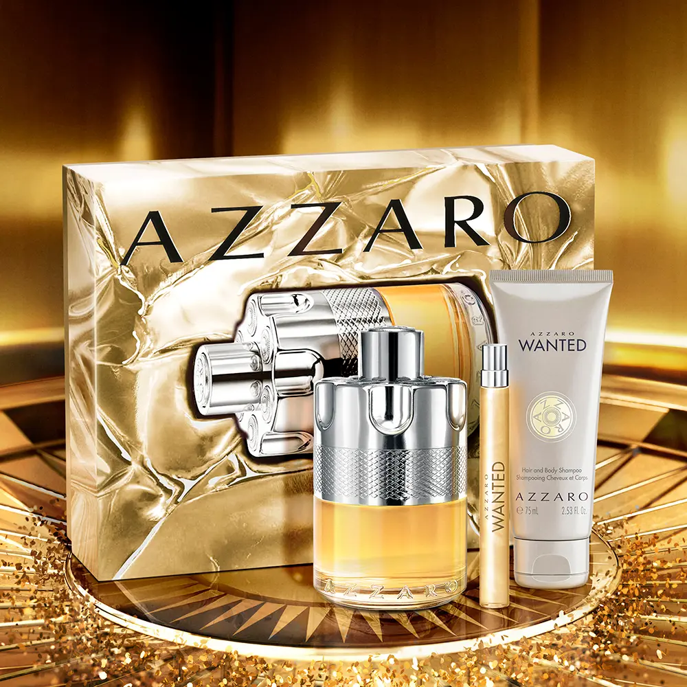 AZZARO WANTED HOMME set 3 pcs