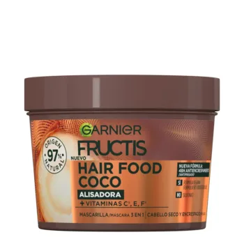 GARNIER FRUCTIS HAIR FOOD macadamia smoothing mask 390 ml GARNIER FRUCTIS HAIR FOOD macadamia smoothing mask 390 ml