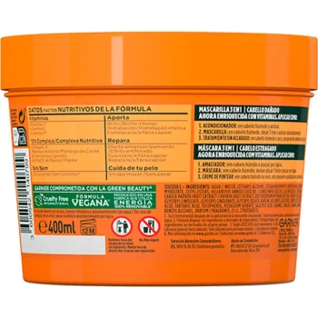GARNIER FRUCTIS HAIR FOOD papaya repair mask 390 ml