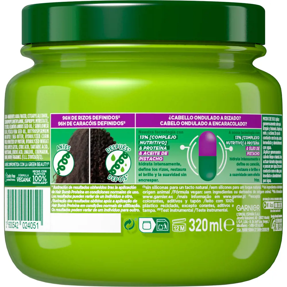 GARNIER FRUCTIS HIDRA CURLS mask 300 ml