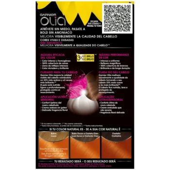 GARNIER OLIA dry  permanent color #7.40-cobrizo intenso
