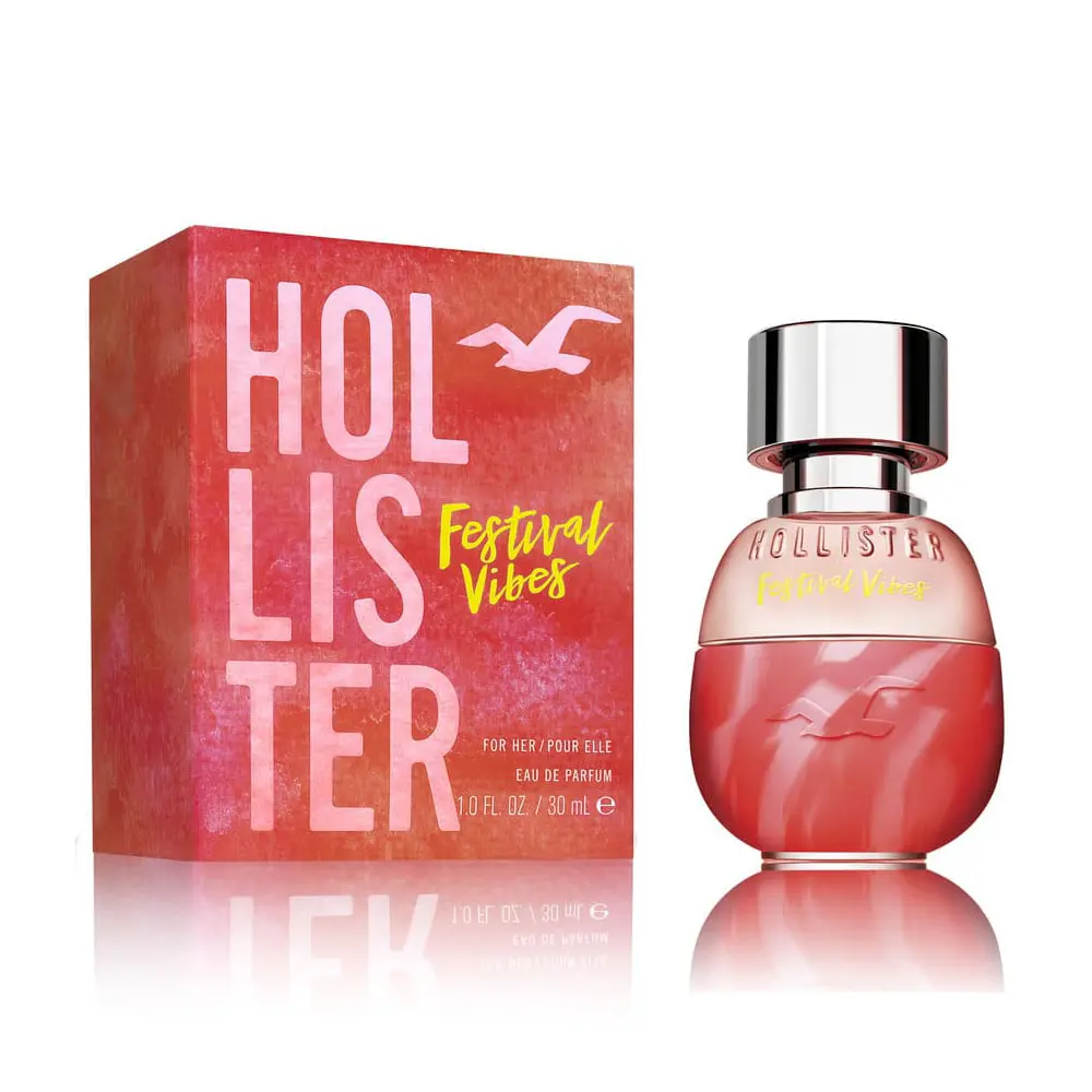 HOLLISTER FESTIVAL VIBES FOR HER eau de parfum vaporisateur 30 ml pour femme