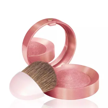 BOURJOIS LITTLE ROUND pot blusher powder #015-rose eclat