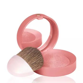 BOURJOIS LITTLE ROUND pot blusher powder #074-rose ambre