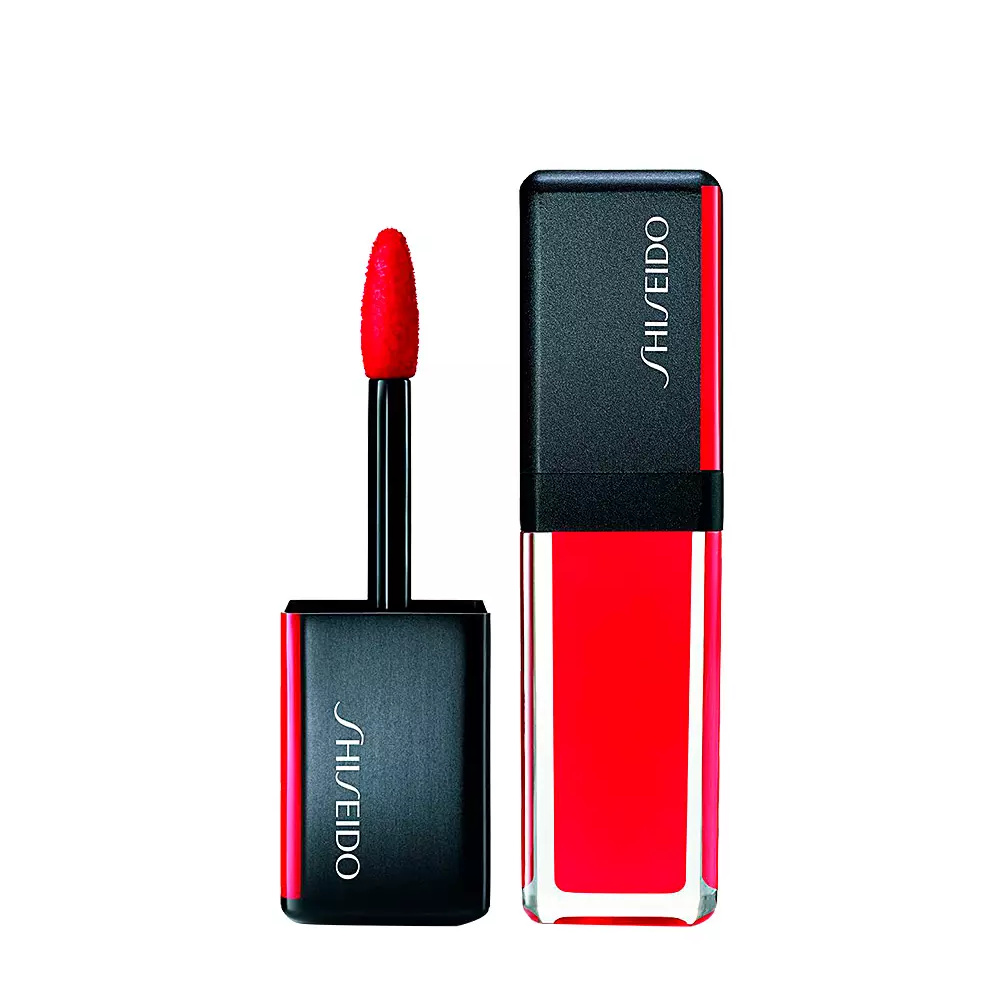 SHISEIDO LACQUERINK lipshine #304-techno red SHISEIDO LACQUERINK lipshine #304-techno red