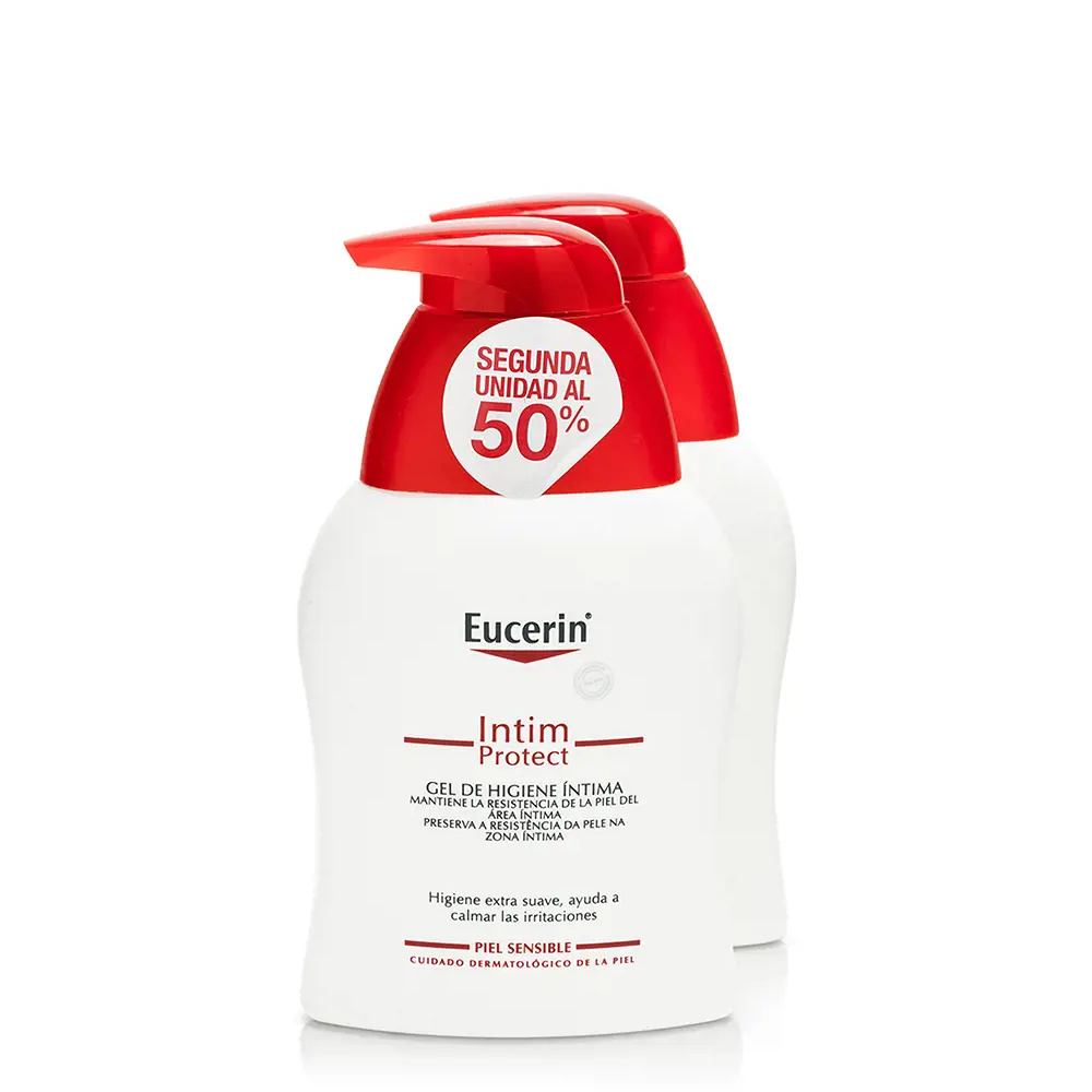 EUCERIN INTIM PROTECT GEL INTIMATE HYGINE LOT 2 x 250 ml EUCERIN INTIM PROTECT GEL INTIMATE HYGINE LOT 2 x 250 ml
