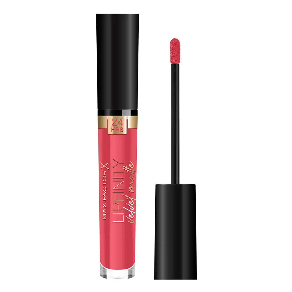 MAX FACTOR LIPFINITY velvet matte #025-red luxury
