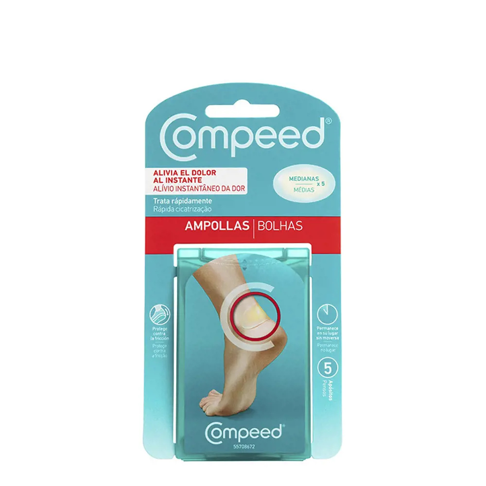 COMPEED medium BLISTERS 5 dressings COMPEED medium BLISTERS 5 dressings