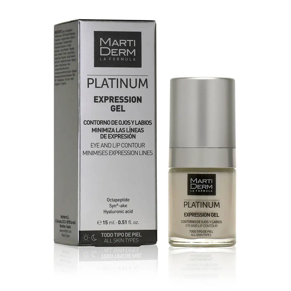MARTIDERM PLATINUM EXPRESSION eyes & lips contour gel 15 ml