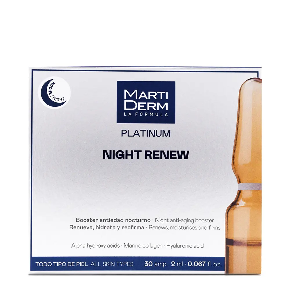 <span class="notranslate">MARTIDERM PLATINUM NIGHT RENEW</span> ampoules 30 x 2 ml <span class="notranslate">MARTIDERM PLATINUM NIGHT RENEW</span> ampoules 30 x 2 ml