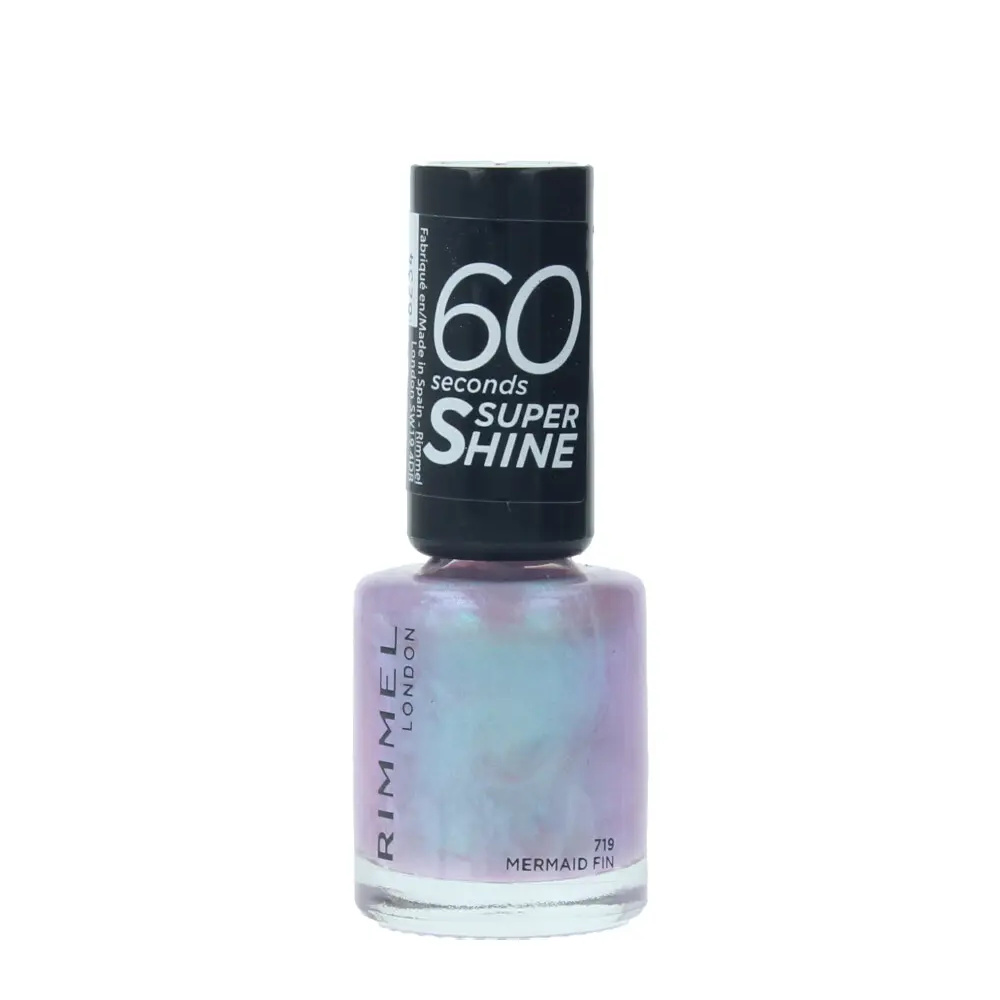 RIMMEL LONDON+ 60 SECONDS SUPER SHINE esmalte de unas #719-mermaid fin 8 ml RIMMEL LONDON+ 60 SECONDS SUPER SHINE esmalte de unas #719-mermaid fin 8 ml