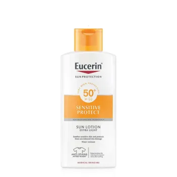 EUCERIN SENSITIVE PROTECT sun lotion extra light SPF50+ 400 ml