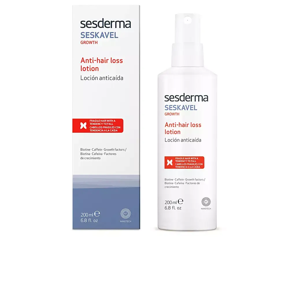 SESDERMA SESKAVEL GROWTH lotion capilar anti-hair loss 200 ml SESDERMA SESKAVEL GROWTH lotion capilar anti-hair loss 200 ml - Image 2