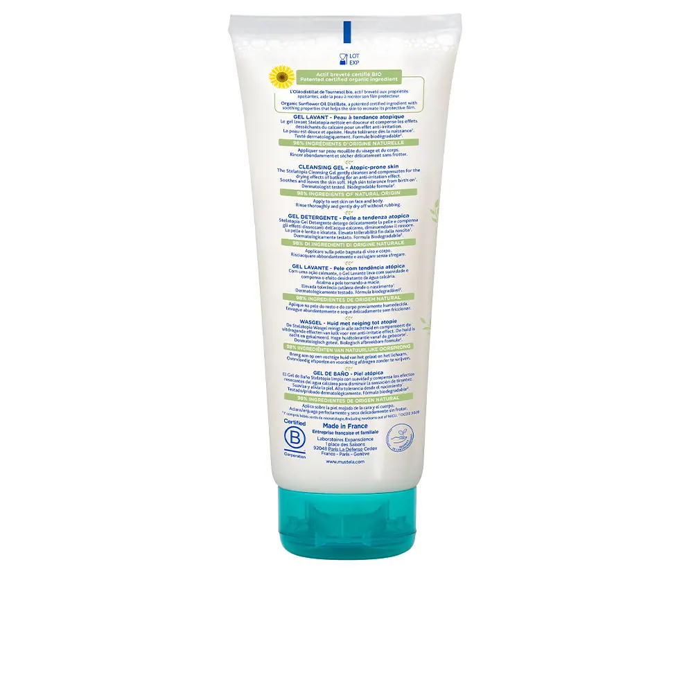 MUSTELA STELATOPIA gel de bao 200 ml