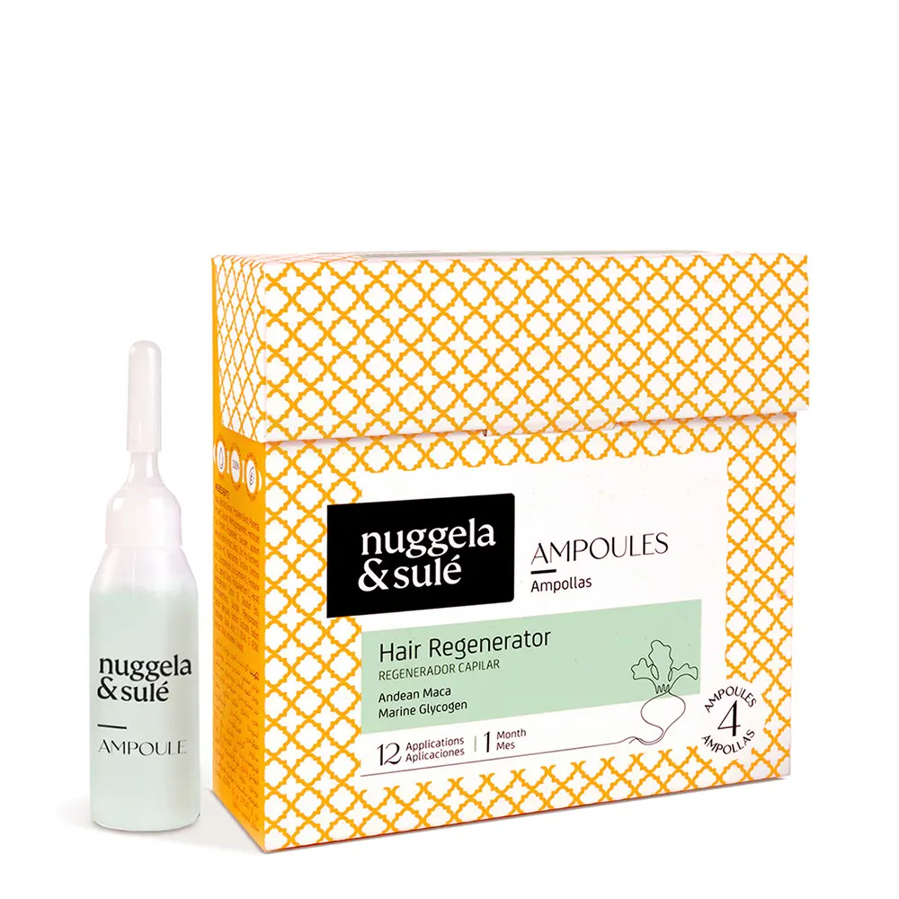 NUGGELA & SULE+ HAIR REGENERATOR ampoules 4 units NUGGELA & SULE+ HAIR REGENERATOR ampoules 4 units