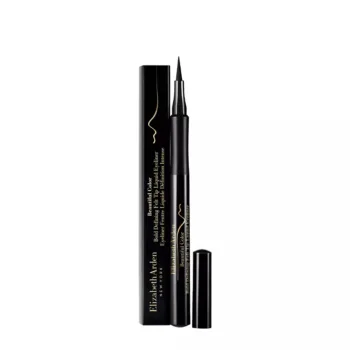 ELIZABETH ARDEN BEAUTIFUL COLOR bold defining felt tip liquid eyeliner #seriously black