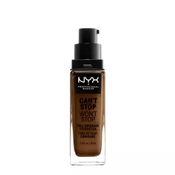 NYX PROFESSIONAL MAKE UP CAN'T STOP WON'T STOP full coverage foundation #walnut
