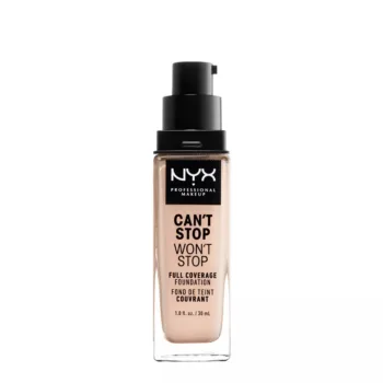 NYX PROFESSIONAL MAKE UP CAN'T STOP WON'T STOP full coverage foundation #light porcel