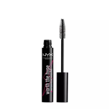NYX PROFESSIONAL MAKE UP WORTH THE HYPE waterproof mascara #black 7 ml