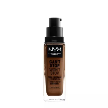 NYX PROFESSIONAL MAKE UP CAN'T STOP WON'T STOP full coverage foundation #cocoa