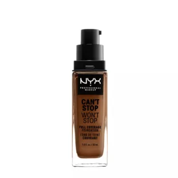 NYX PROFESSIONAL MAKE UP CAN'T STOP WON'T STOP full coverage foundation #cappucciono