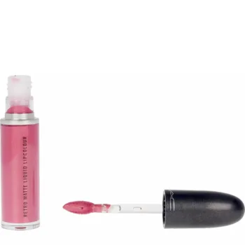 MAC RETRO MATTE liquid lip colour #metallic rose5