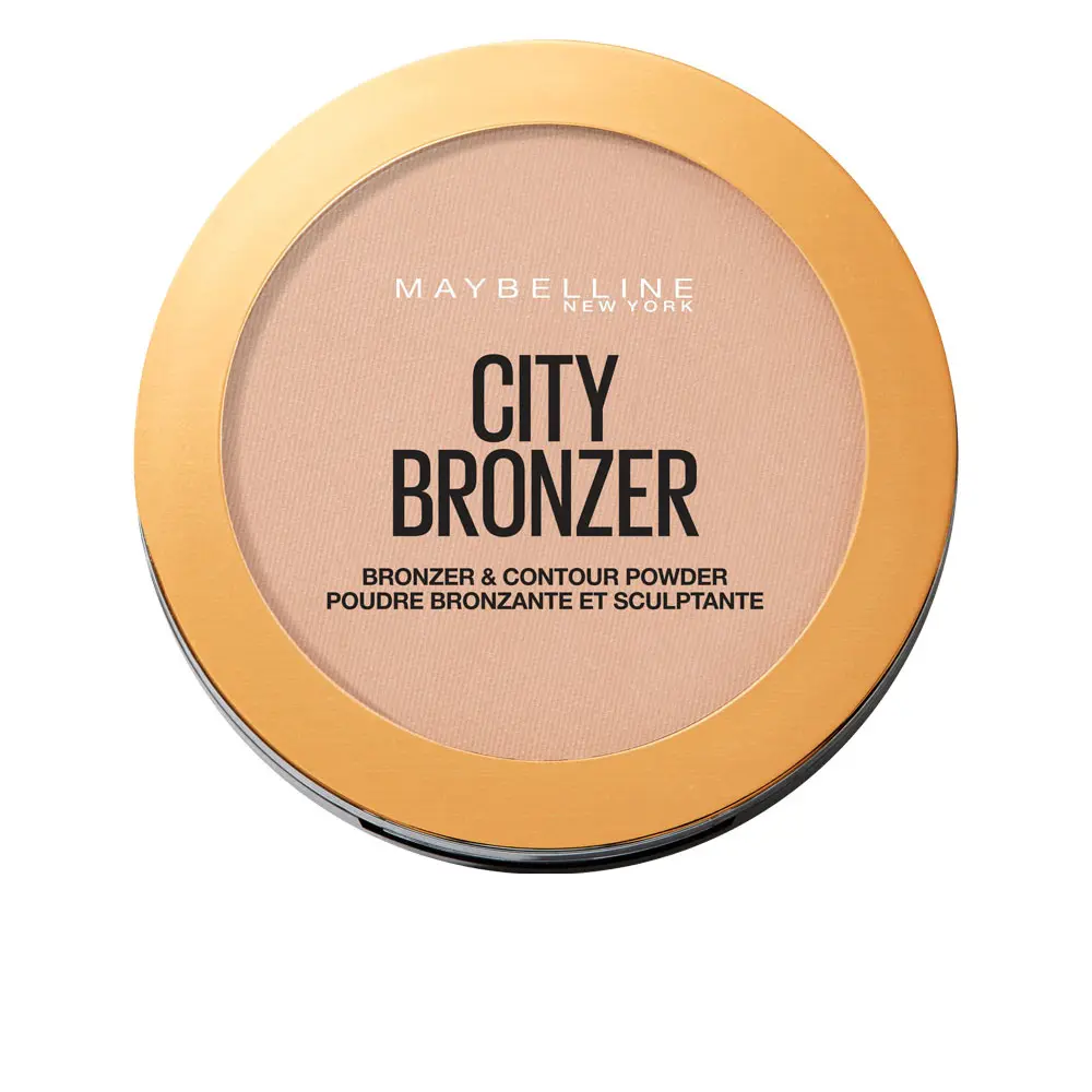 MAYBELLINE CITY BRONZER bronzer & contour powder #250-medium warm MAYBELLINE CITY BRONZER bronzer & contour powder #250-medium warm