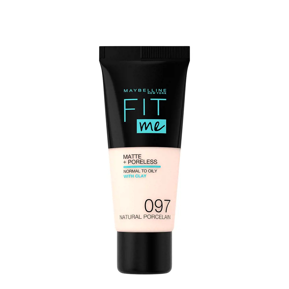MAYBELLINE FIT ME! Foundation matte+poreless #97-natural porcelain MAYBELLINE FIT ME! Foundation matte+poreless #97-natural porcelain