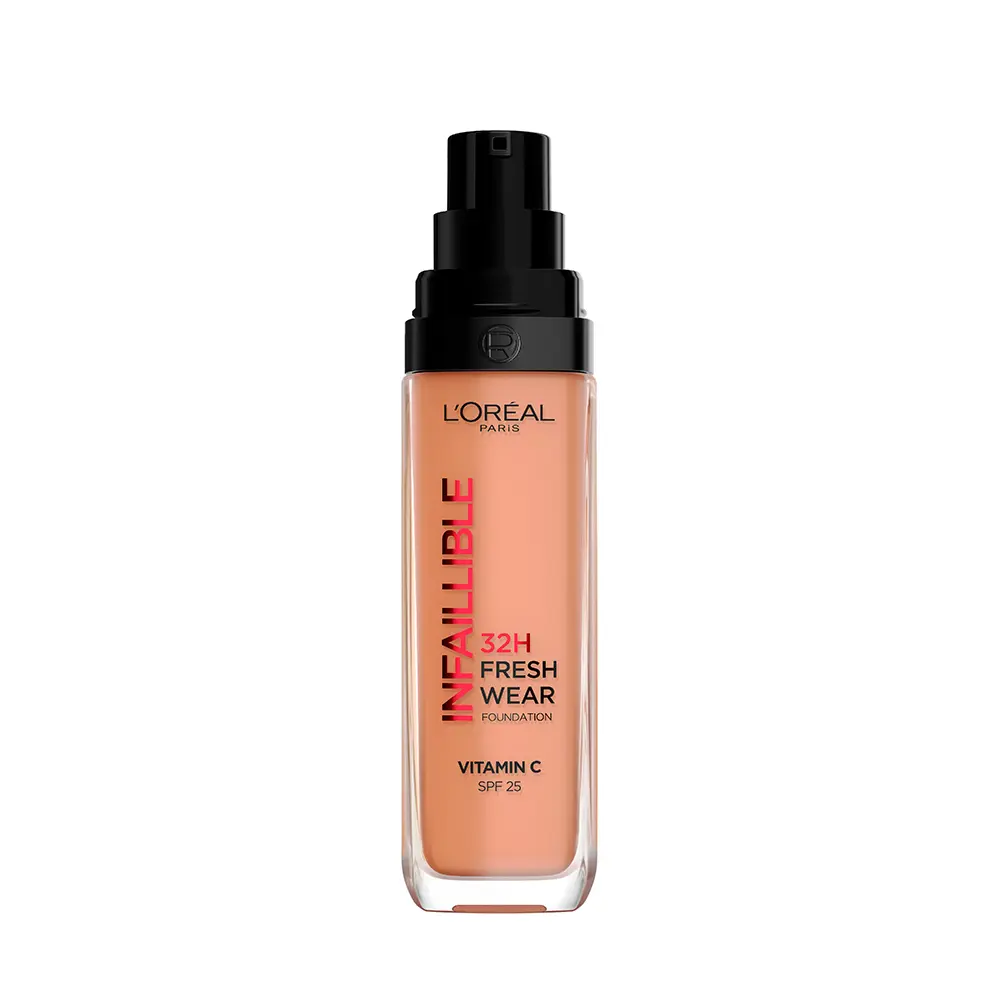 L'OREAL PARIS+ INFAILLIBLE Fondotinta fresco 32 ore SPF25 #300-ambra 30 ml
