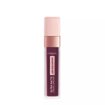 L'ORÉAL PARIS LES MACARONS ultra matte liquid lipstick #830-blackcurrant c