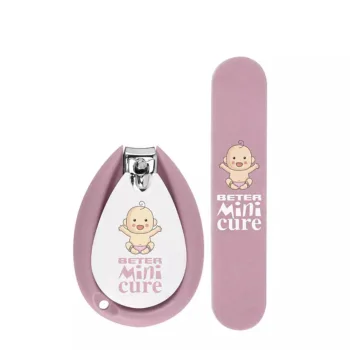 BETER MINI CURE CUIDADO UŃAS BEBÉS ROSA set 2 pcs