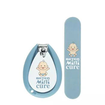 BETER MINI CURE CUIDADO UŃAS BEBÉS AZUL set 2 pcs