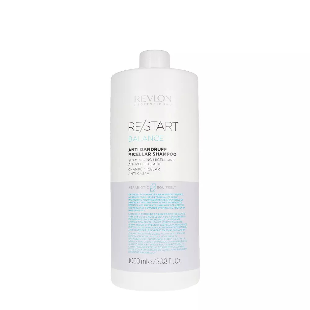 REVLON RE-START balance shampooing antipelliculaire 1000 ml REVLON RE-START balance shampooing antipelliculaire 1000 ml
