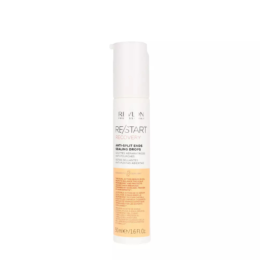 REVLON RE-START recovery anti-split ends sealing drops 50 ml REVLON RE-START recovery anti-split ends sealing drops 50 ml