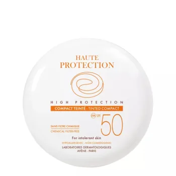 AVENE SOLAIRE HAUTE PROTECTION high protection tinted compact #doré
