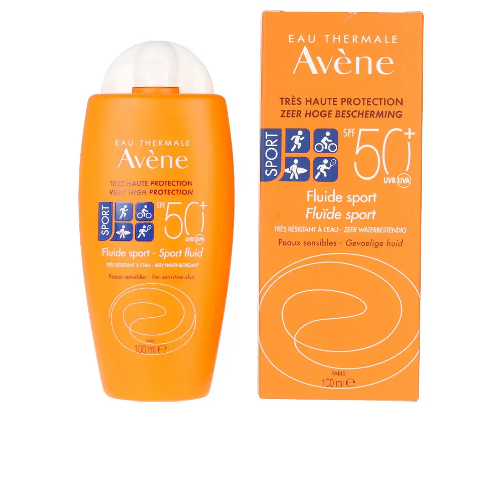 AVENE SOLAIRE HAUTE PROTECTION fluid sport SPF50+ 100 ml