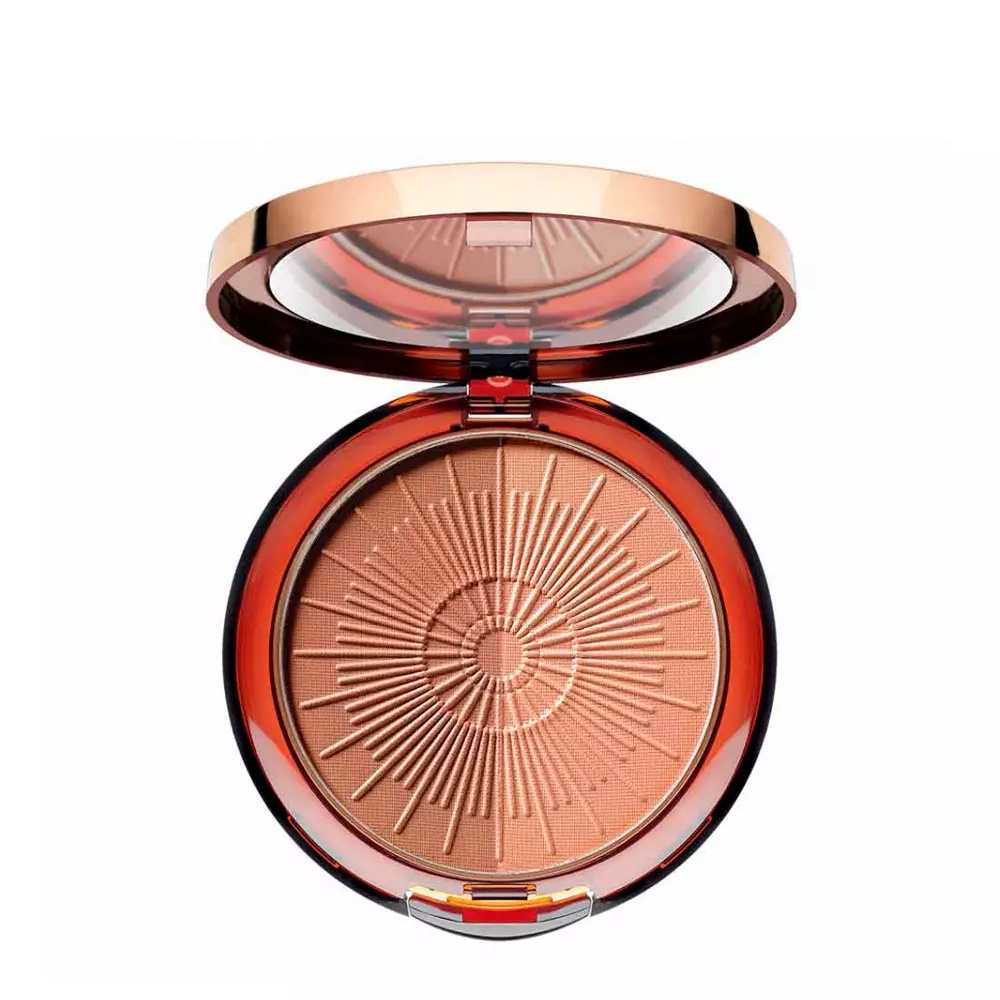 ARTDECO BRONZING POWDER COMPACT longlasting #50-almond ARTDECO BRONZING POWDER COMPACT longlasting #50-almond
