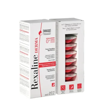 <span class="notranslate">REXALINE DERMA</span> night mask-in-cream 6 x 3 ml