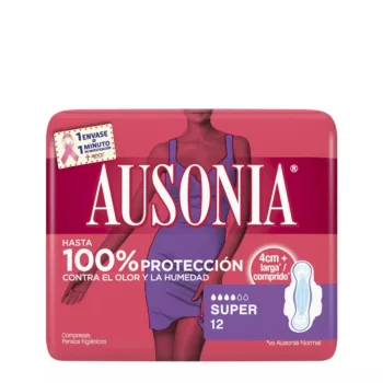 AUSONIA AUSONIA compresas super alas 12 u