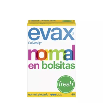EVAX SALVA-SLIP normal fresh en bags 40 u