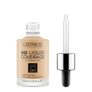 CATRICE HD LIQUID COVERAGE FOUNDATION lasts up to 24h #036-hazelnut 30 ml