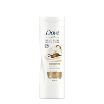 DOVE+ SHEA & VANILLA nourishing body lotion 400 ml