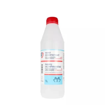 HAND DISINFECTANT HAND DISINFECTANT handrub solution 80% alcohol 1000 ml