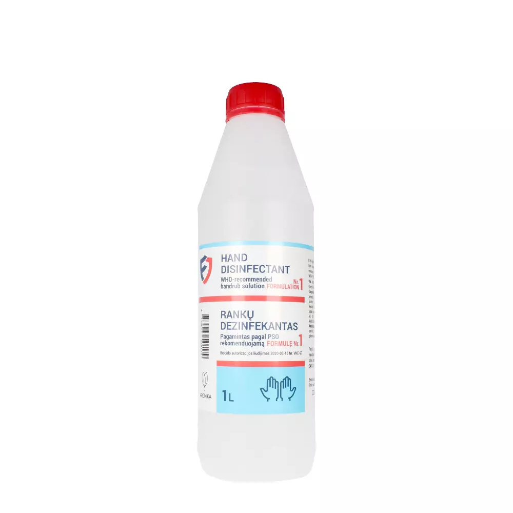HAND DISINFECTANT HAND DISINFECTANT handrub solution 80% alcohol 1000 ml HAND DISINFECTANT HAND DISINFECTANT handrub solution 80% alcohol 1000 ml