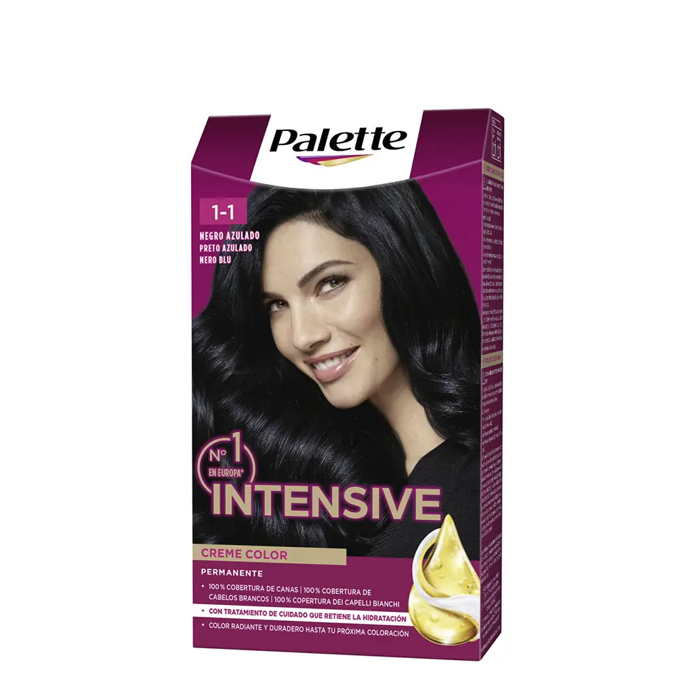 PALETTE+ PALETTE INTENSIVE dye #1.1-blue black 1 u PALETTE+ PALETTE INTENSIVE dye #1.1-blue black 1 u
