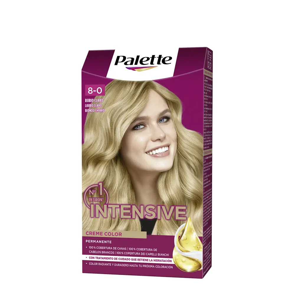 PALETTE+ PALETTE INTENSIVE dye #8-light blonde 1 u PALETTE+ PALETTE INTENSIVE dye #8-light blonde 1 u