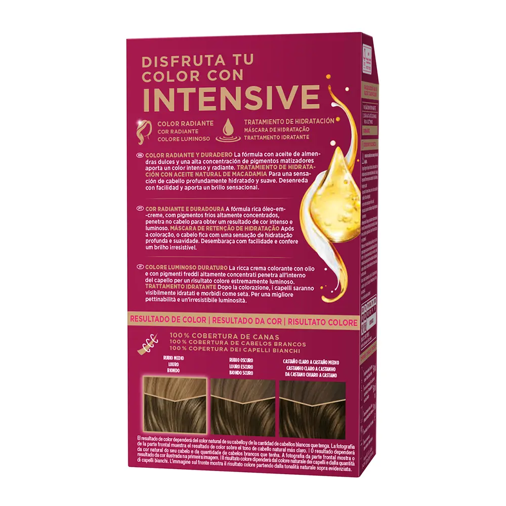 PALETTE PALETTE INTENSIVE dye #6.1-dark blonde ceniza 1 u