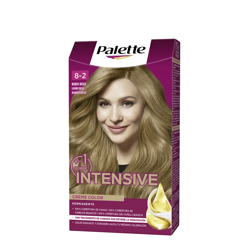 PALETTE+ PALETTE INTENSIVE tinte #8.2-rubio beige 1 u PALETTE+ PALETTE INTENSIVE tinte #8.2-rubio beige 1 u